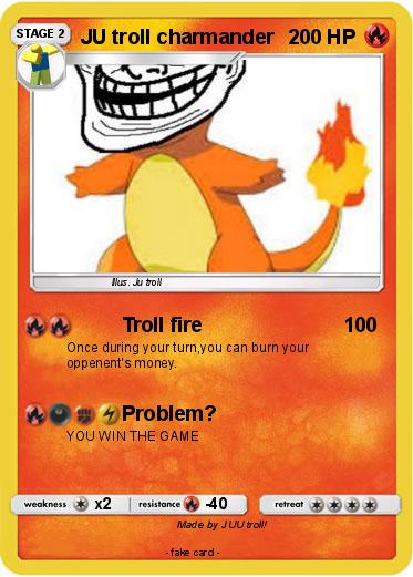 Pokemon JU troll charmander