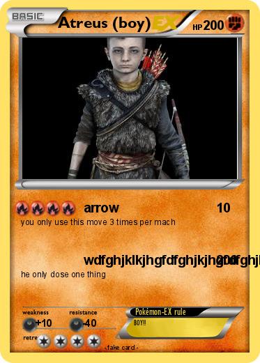 Pokemon Atreus (boy)