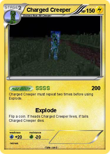 Pokemon Charged Creeper