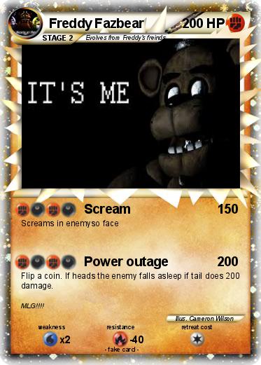 Pokemon Freddy Fazbear