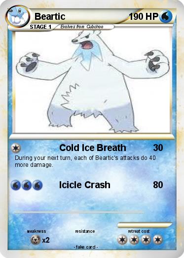 Pokemon Beartic