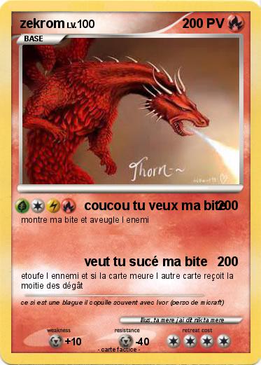 Pokemon zekrom