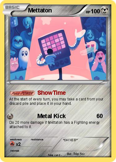 Pokemon Mettaton