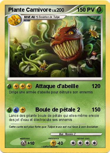 Pokemon Plante Carnivore