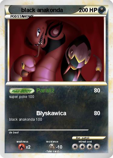 Pokemon black anakonda