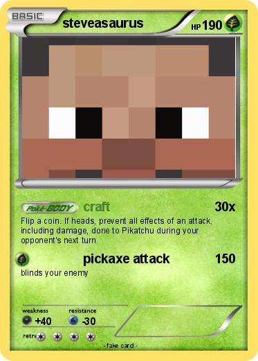 Pokemon steveasaurus