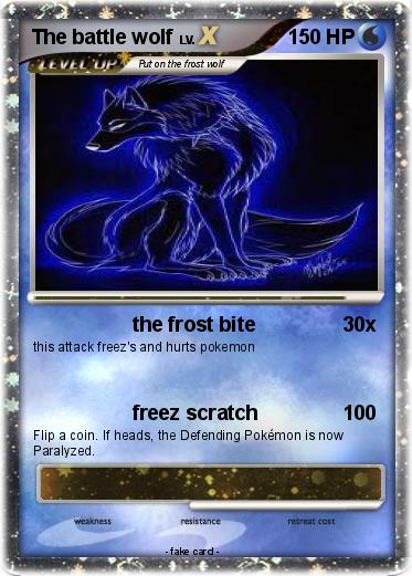 Pokemon The battle wolf