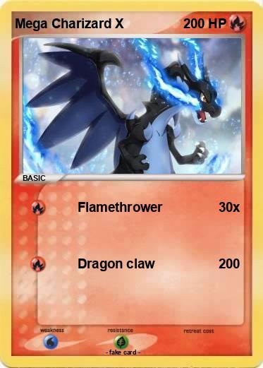 Pokemon Mega Charizard X