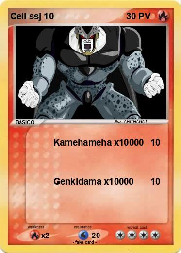 Pokemon Cell ssj 10
