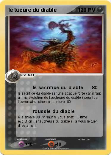 Pokemon le tueure du diable