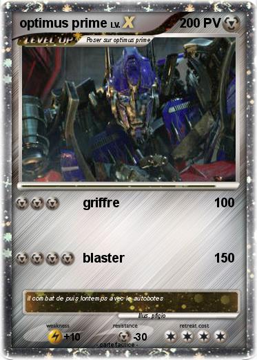Pokemon optimus prime