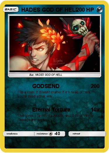 Pokemon HADES GOD OF HELL