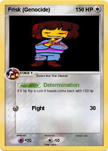Pokemon Frisk (Genocide)