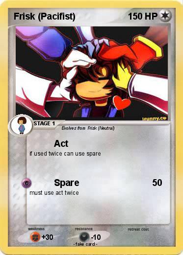 Pokemon Frisk (Pacifist)