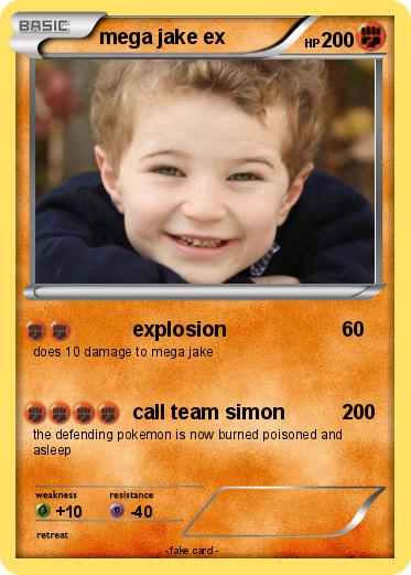 Pokemon mega jake ex
