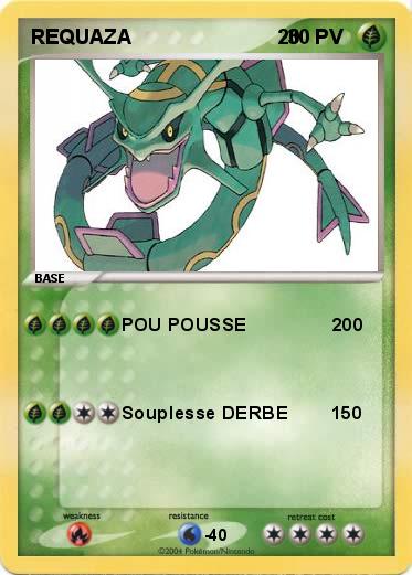 Pokemon REQUAZA                          20