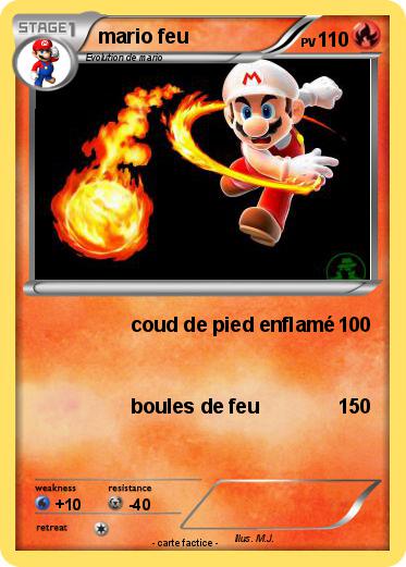 Pokemon mario feu