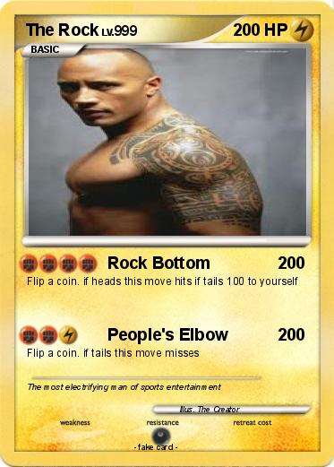 Pokemon The Rock