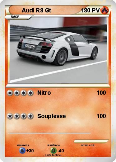 Pokemon Audi R8 Gt