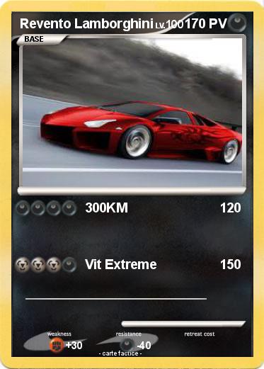 Pokemon Revento Lamborghini