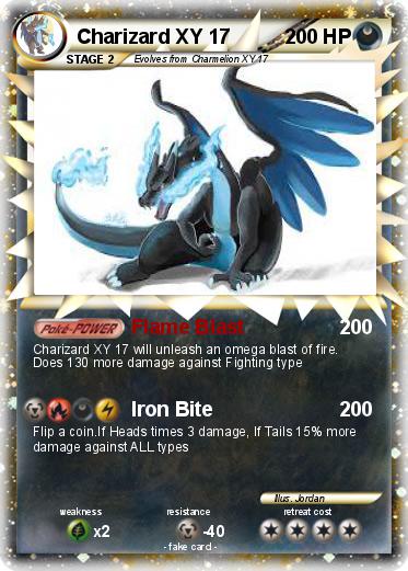 Pokemon Charizard XY 17