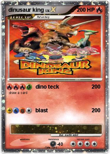 Pokemon dinusaur king