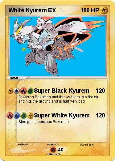 Pokemon White Kyurem EX