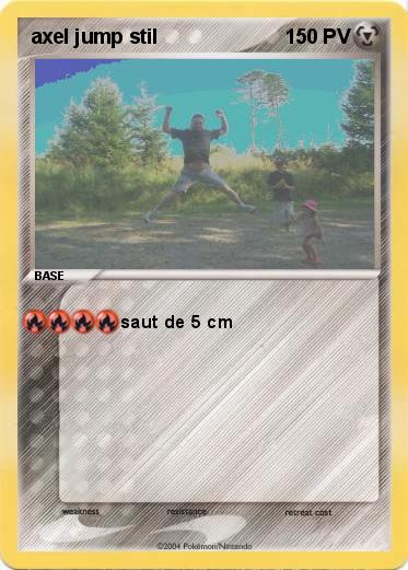 Pokemon axel jump stil