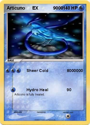 Pokemon Articuno      EX            9000