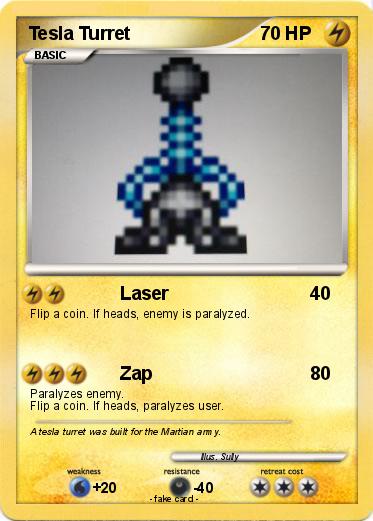 Pokemon Tesla Turret