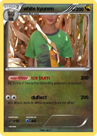 Pokemon white kyurem