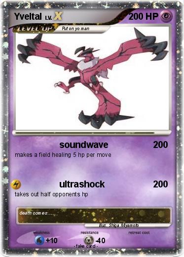 Pokemon Yveltal