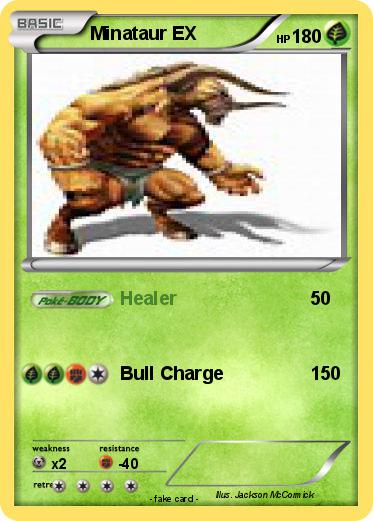 Pokemon Minataur EX