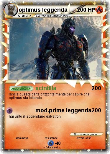 Pokemon optimus leggenda