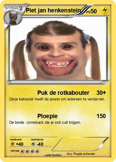 Pokemon Piet jan henkenstein