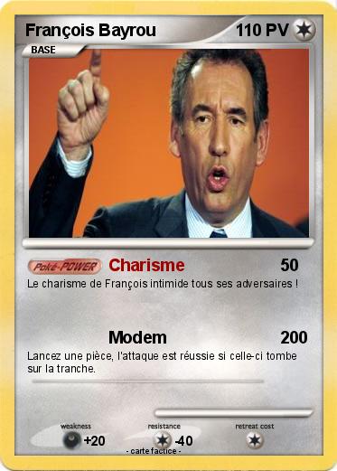 Pokemon François Bayrou