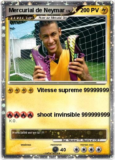 Pokemon Mercurial de Neymar