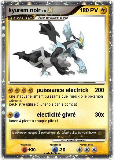 Pokemon kyurem noir
