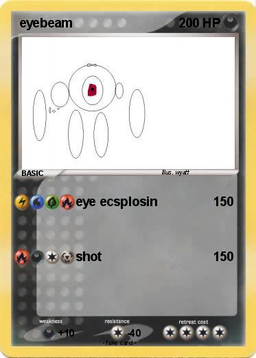 Pokemon eyebeam