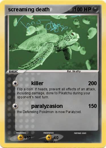 Pokemon screaming death
