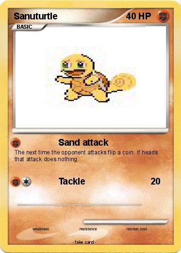 Pokemon Sanuturtle