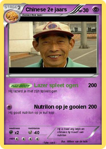 Pokemon Chinese 2e jaars