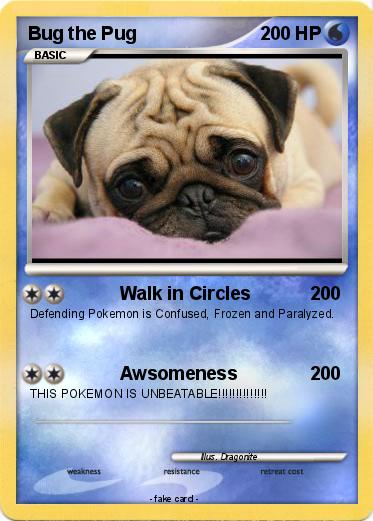 Pokemon Bug the Pug