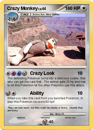 Pokemon Crazy Monkey