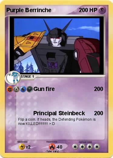 Pokemon Purple Berrinche