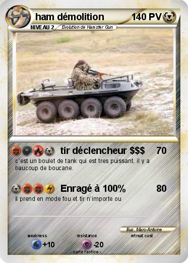 Pokemon ham démolition