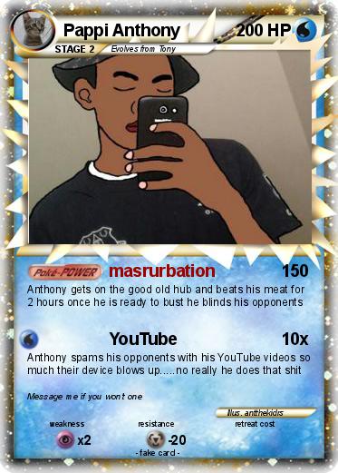 Pokemon Pappi Anthony