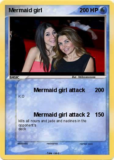 Pokemon Mermaid girl