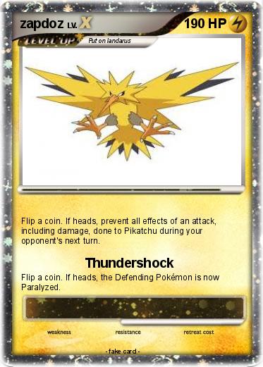 Pokemon zapdoz