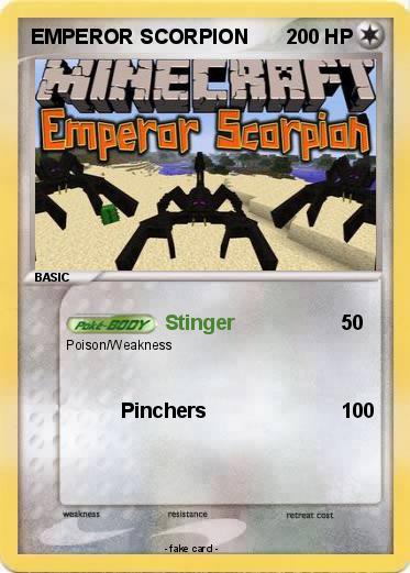 Pokemon EMPEROR SCORPION